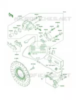 Rear Brake per Kawasaki Ninja 300  2013