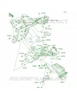 Rear Fenders per Kawasaki Ninja 300  2013