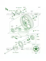 Rear WheelChainBEFA per Kawasaki Ninja 300  2013