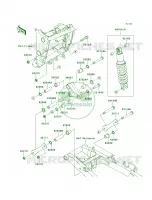 SuspensionShock Absorber per Kawasaki Ninja 300  2013