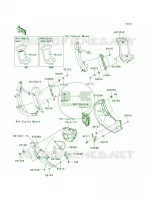 Cowling Lowers per Kawasaki Versys 1000  2013