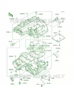 Crankcase per Kawasaki Versys 1000  2013