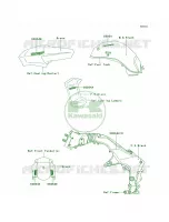 DecalsGreenAEF per Kawasaki Versys 1000  2013