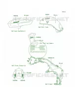 DecalsOrangeADF per Kawasaki Versys 1000  2013
