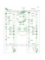 Front Fork per Kawasaki Versys 1000  2013
