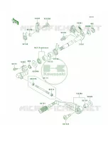 Gear Change Mechanism per Kawasaki Versys 1000  2013
