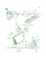 Radiator per Kawasaki Versys 1000  2013