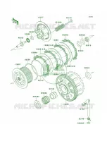Clutch per Kawasaki Z1000  2013