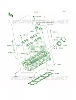 Cylinder Head per Kawasaki Z1000  2013