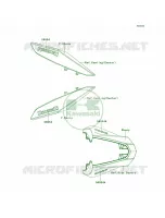 DecalsEbonyDBFCAUS per Kawasaki Z1000  2013