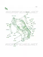Engine Mount per Kawasaki Z1000  2013