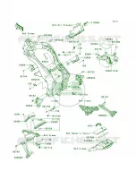 Frame Fittings per Kawasaki Z1000  2013