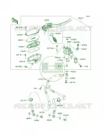 Front Master Cylinder per Kawasaki Z1000  2013