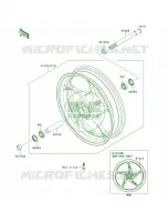 Front Wheel per Kawasaki Z1000  2013
