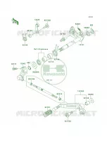 Gear Change Mechanism per Kawasaki Z1000  2013