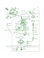 Carburetor per Kawasaki KDX200 1999
