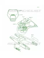 DecalsKDX200 H5 per Kawasaki KDX200 1999