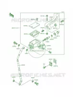 Front Master Cylinder per Kawasaki KDX200 1999