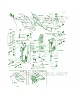 RadiatorKDX200 H4H5 per Kawasaki KDX200 1999