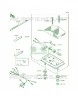 Taillights per Kawasaki KDX200 1999