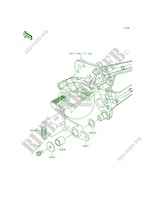 Brake Pedal per Kawasaki ZR800  2013
