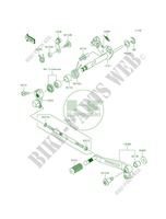 Gear Change Mechanism per Kawasaki ZR800  2013