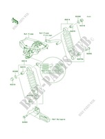 SuspensionShock Absorber per Kawasaki W800  2012