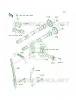 CamshaftsTensioner per Kawasaki Versys 1000  2012