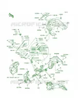 CowlingUpper per Kawasaki Versys 1000  2012