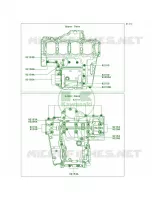 Crankcase Bolt Pattern per Kawasaki Versys 1000  2012