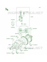 Crankshaft per Kawasaki Versys 1000  2012