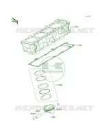 CylinderPistons per Kawasaki Versys 1000  2012