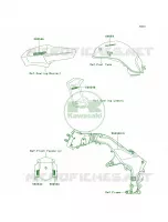 DecalsGrayWhiteACF per Kawasaki Versys 1000  2012