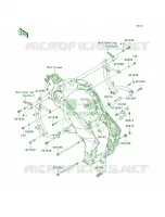 Engine Mount per Kawasaki Versys 1000  2012