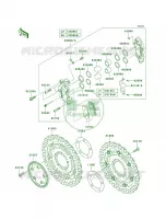 Front Brake per Kawasaki Versys 1000  2012
