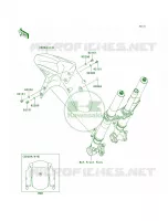 Front Fenders per Kawasaki Versys 1000  2012