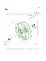 Front Hub per Kawasaki Versys 1000  2012