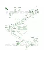 Gear Change Mechanism per Kawasaki Versys 1000  2012