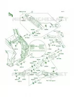 SuspensionShock Absorber per Kawasaki Versys 1000  2012