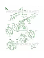 Clutch per Kawasaki KDX220R 1999