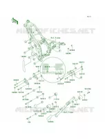 Frame Fittings per Kawasaki KDX220R 1999