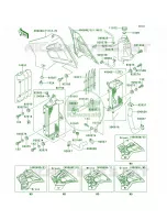 Radiator per Kawasaki KDX220R 1999