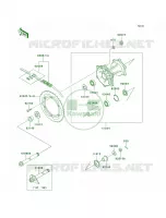 Rear Hub per Kawasaki KDX220R 1999