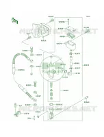 Rear Master Cylinder per Kawasaki KDX220R 1999