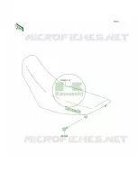 Seat per Kawasaki KDX220R 1999