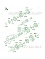 Transmission per Kawasaki KDX220R 1999