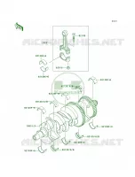 Crankshaft per Kawasaki Z1000 2011