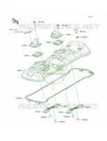 Cylinder Head Cover per Kawasaki Z1000 2011