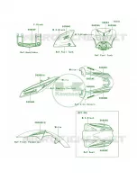 DecalsBlackDDFA per Kawasaki Z1000 2011