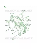 Engine Mount per Kawasaki Z1000 2011